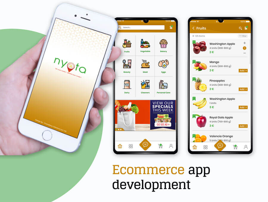 eCommerce App Development solutions