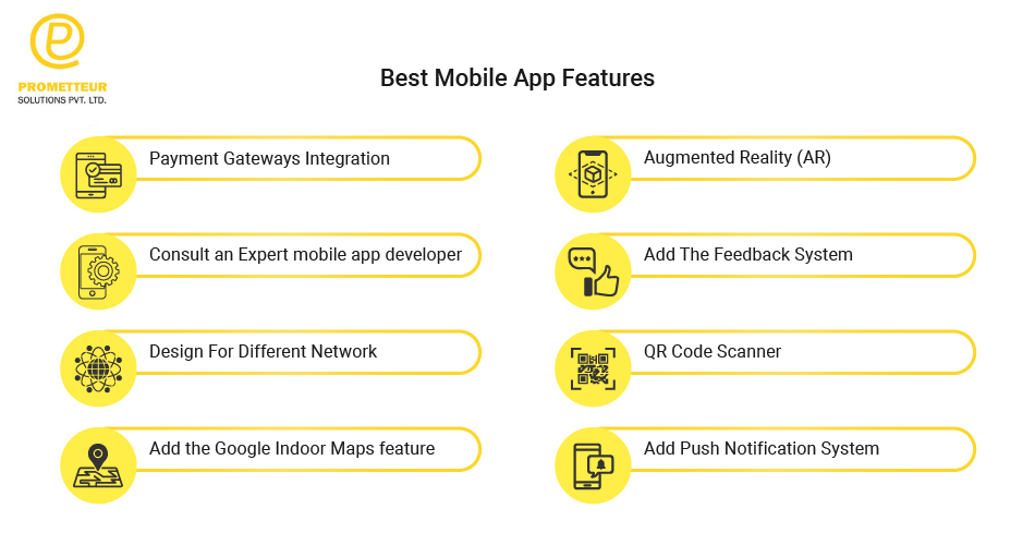 Features For Your Mobile Application