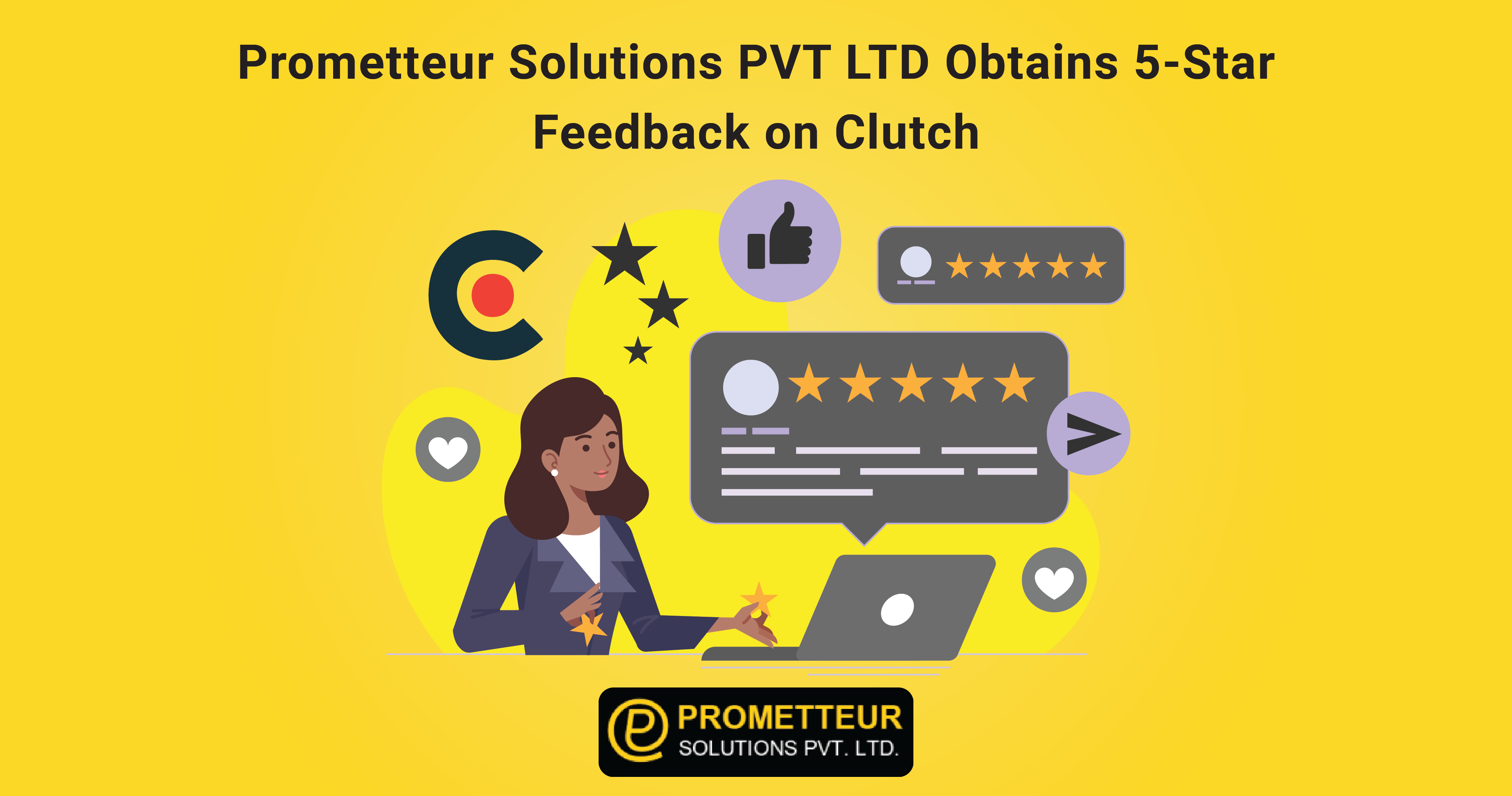 Prometteur Solutions PVT LTD Obtains 5-Star Feedback on Clutch